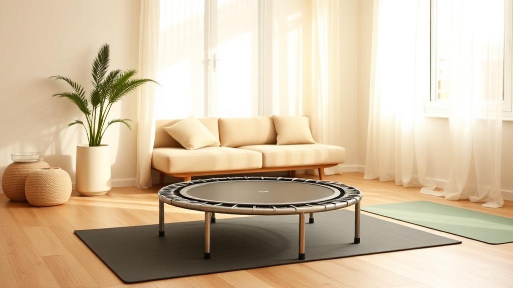 Mini fitness trampoline — gift idea for moms