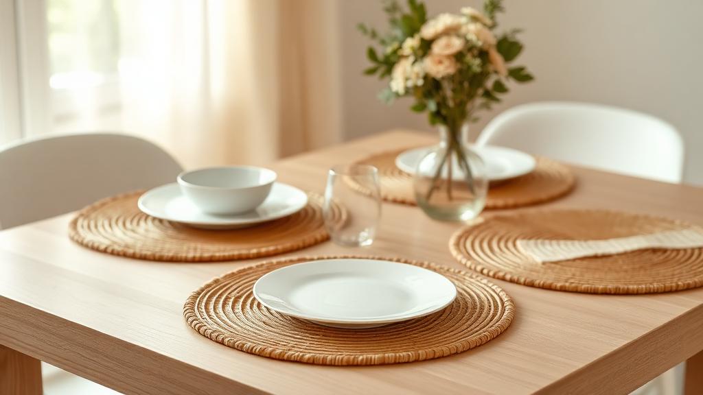 Wipe-clean placemats — our top pick in this category